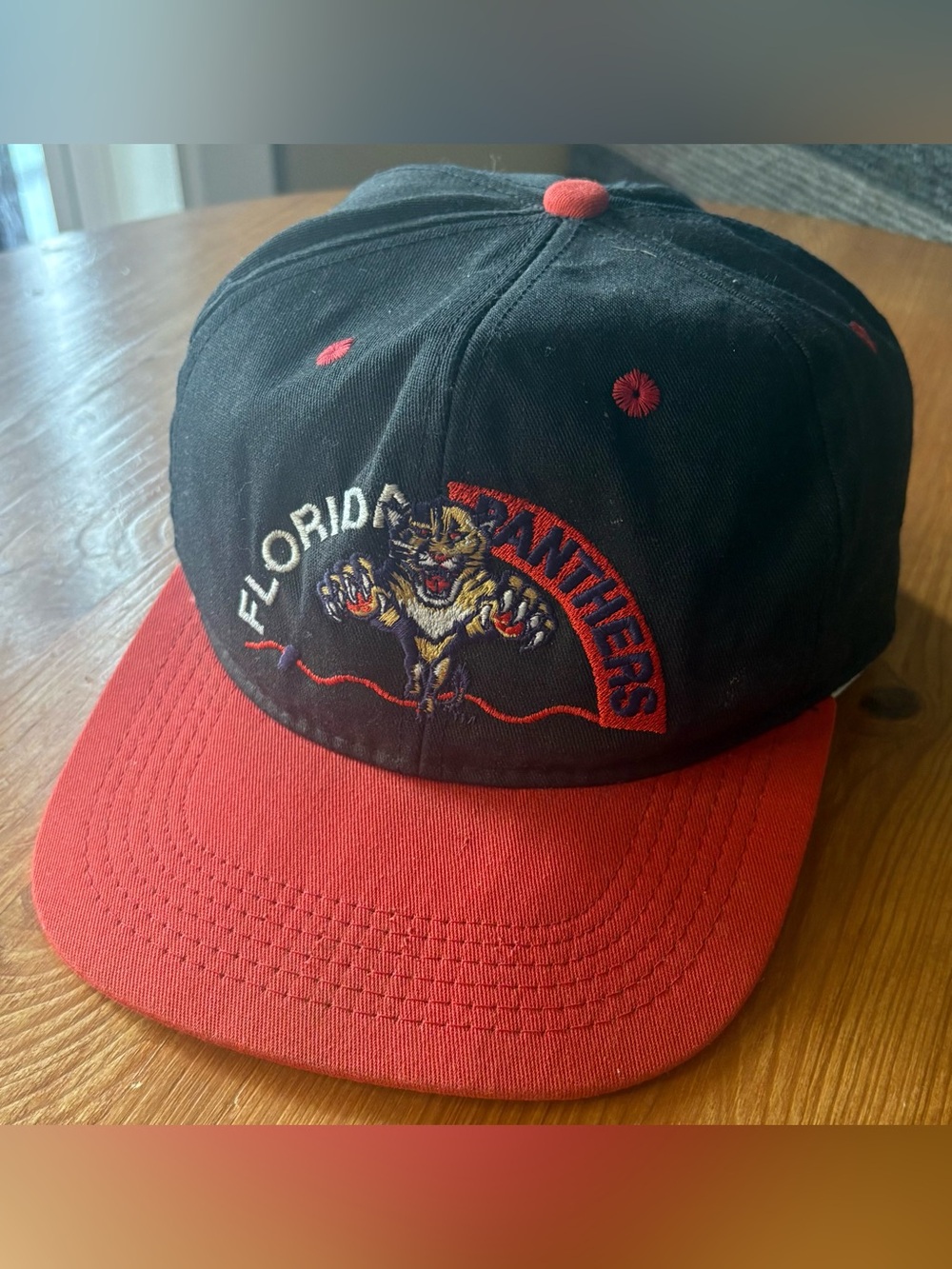 Vintage 1992 #1 Apparel Florida Panthers Drawstring NHL Hockey Hat OSFA